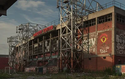 Artist's impression of Old Trafford in 2030