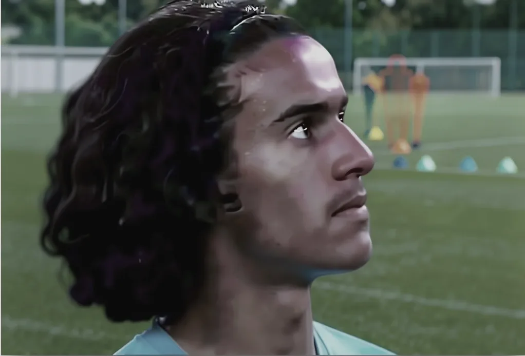 Ayyoub Bouaddi in Lille colours, with Jorge Cestero of Real Madrid Castilla pictured as his potential replacement.